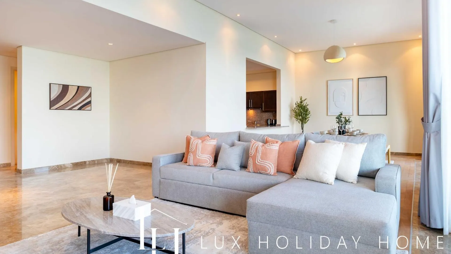 Lux The Palm Burj View Suite Dubaj Apartman