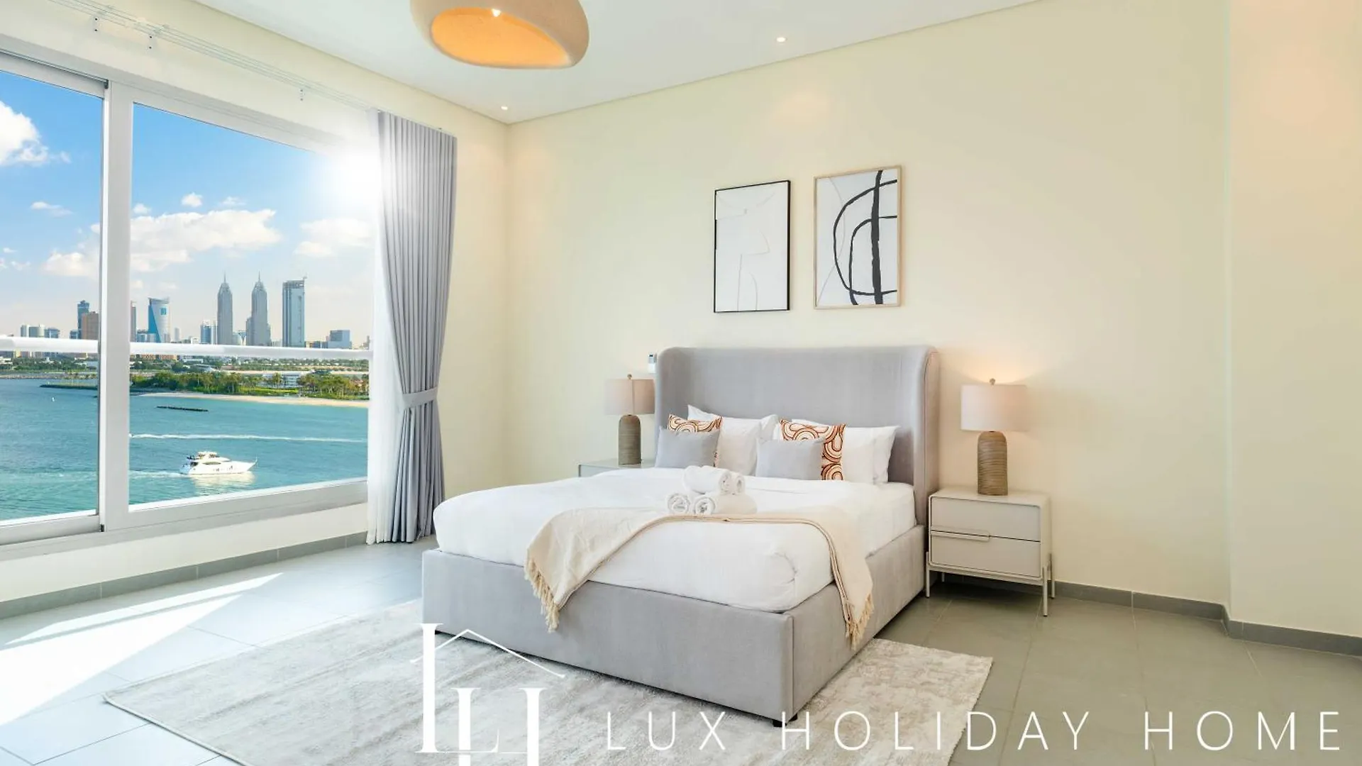Apartman Lux The Palm Burj View Suite Dubaj
