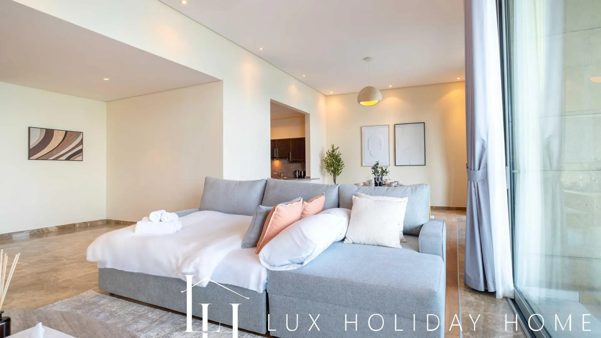 アパート Lux The Palm Burj View Suite ドバイ アラブ首長国連邦