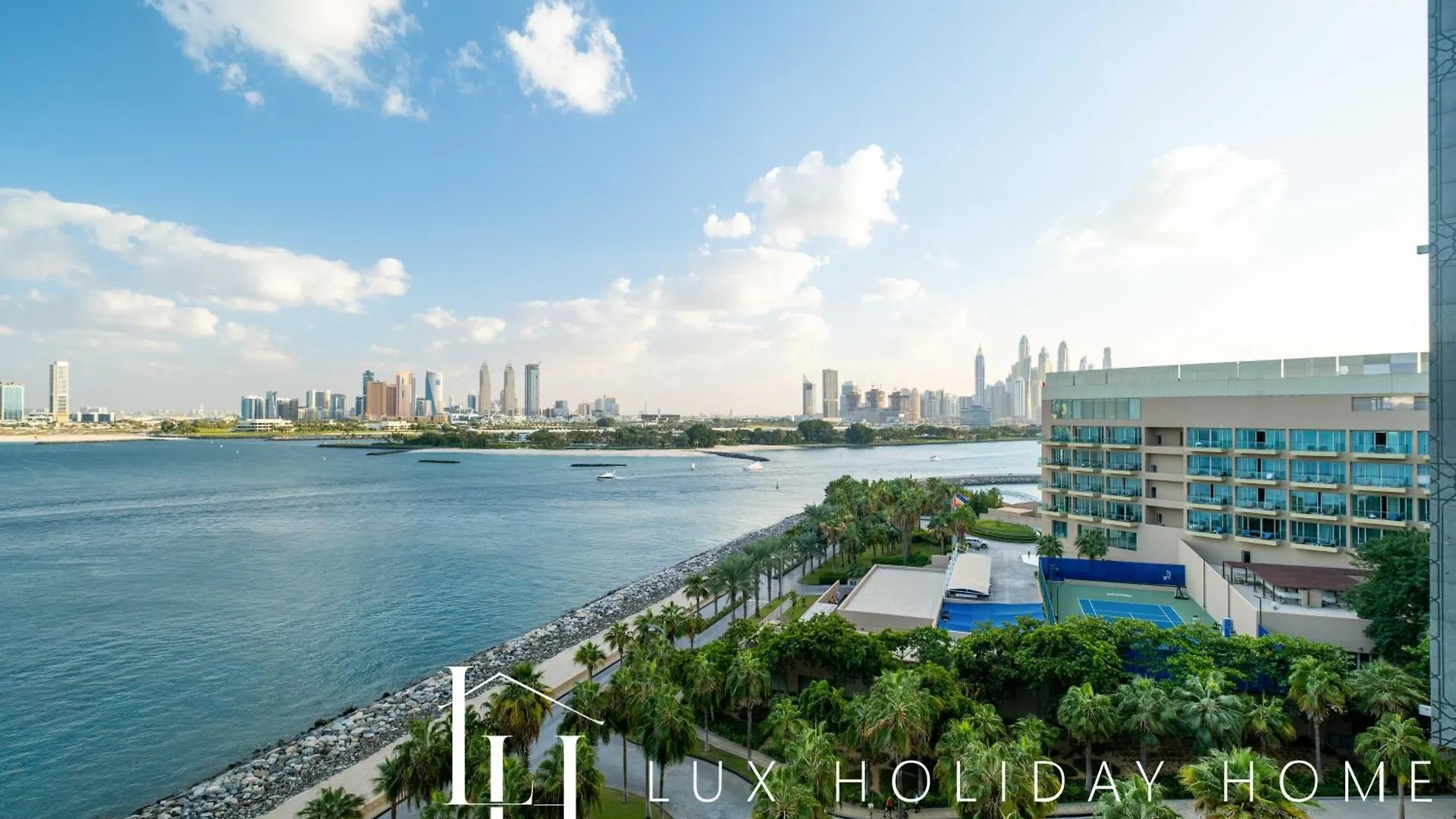Daire Lux The Palm Burj View Suite Dubai