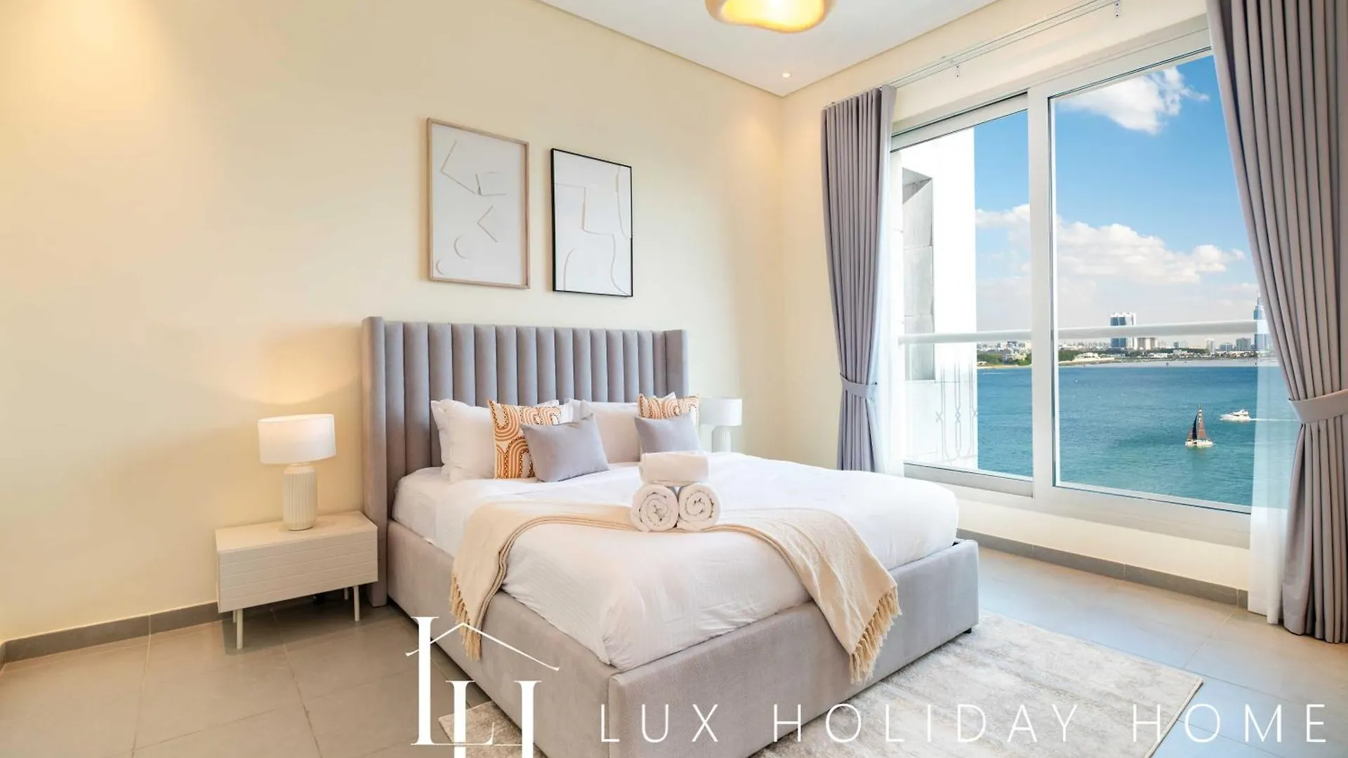 Daire Lux The Palm Burj View Suite Dubai