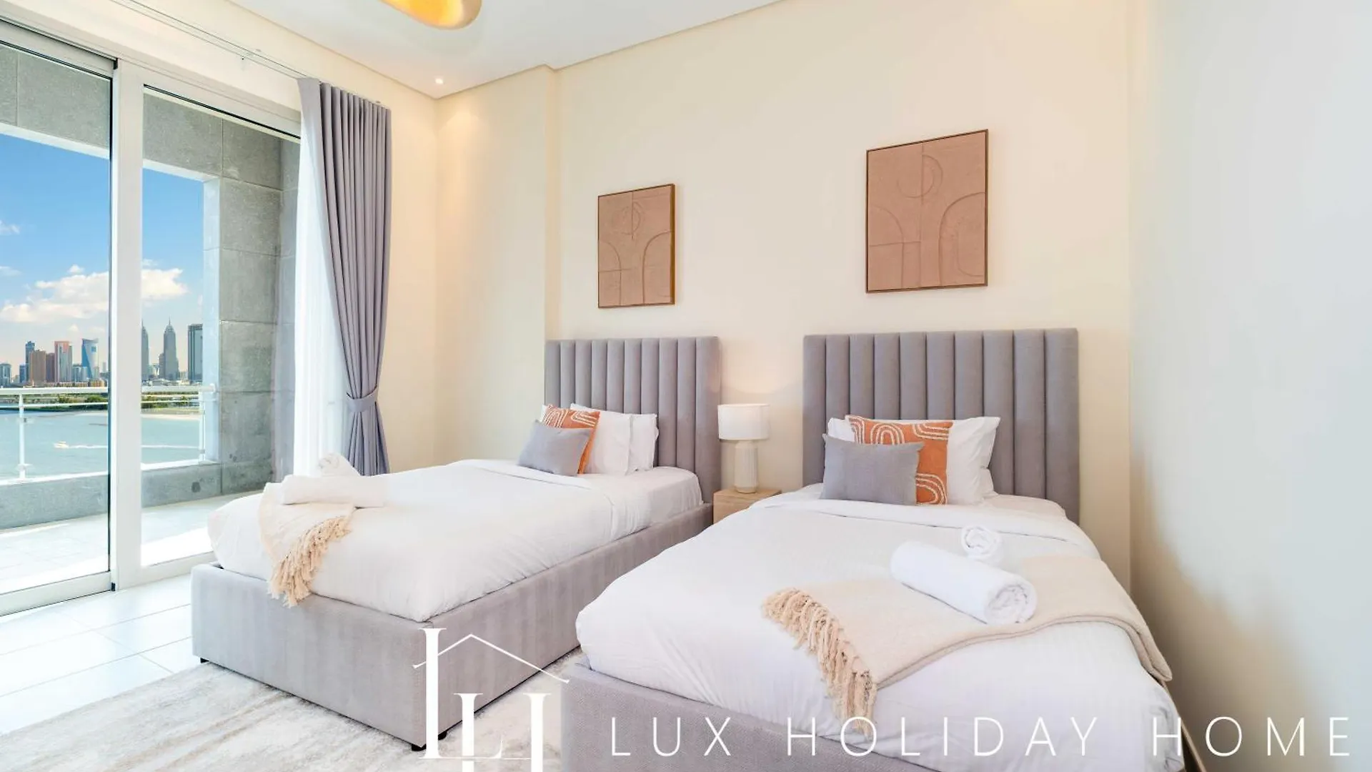 Daire Lux The Palm Burj View Suite Dubai